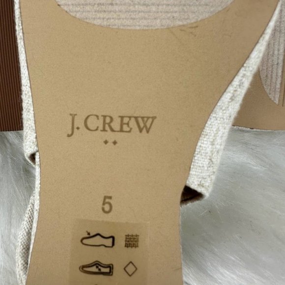 J. Crew Factory Bow-Back Flats in Gold - Picture 5 of 6